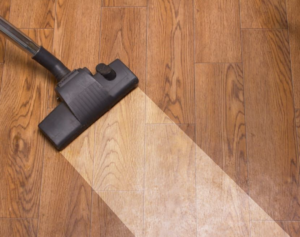 floor cleaning machine used on luxury vinyl flooring